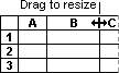 Column Size