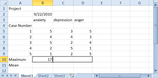 Row AutoFill